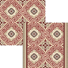 Ковровая дорожка принт 8-ми цветное полотно p1749a2p 105