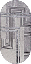 Ковер NOVA 04075A CREAM HB / ICE GREY HB Овал