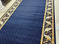 Ковровая дорожка Кремлевская 41531-38 темно-синяя