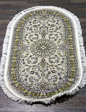 MASHAD PRESTIGE 08627A CREAM/L.GREEN Овал