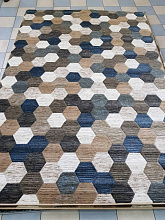 Ковер MATRIX D579 BEIGE-BLUE 9