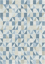 Маленький рельефный ковер из вискозы GENOVA 38483 6999 91 (0.65*1.1)