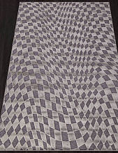 Ковер из вискозы GENOVA 938526 595953 V Серый