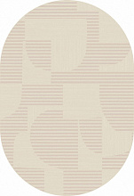 Ковер DIOS F440 LIGHT CREAM Овал