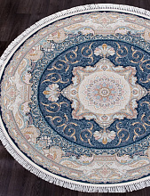 Ковер FARSI 1500 144 DARK BLUE Круг