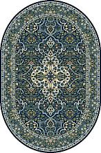Ковер STANDARD Laurus navy blue ОВАЛ