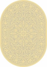 Рельефный ковер из вискозы GENOVA GOLD 38064 6262 60 ОВАЛ