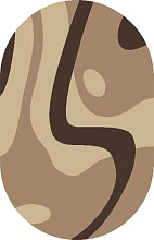 PLATINUM T619 DARK BEIGE Овал