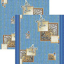 Ковер принт обр 8-ми цветное полотно p1548a5p 37