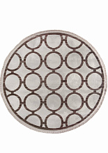 Ковер SARDES TRUVA 08421M PURPLE / PURPLE Круг