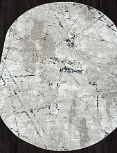 Ковер NENSI GL039D BROWN / BROWN Овал