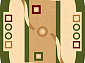 KAMEA 5462 GREEN Овал