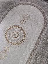 ZARINA A053B LIGHT GREY SHRINK / LIGHT GREY SHRINK Овал