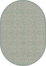 Рельефный ковер из вискозы GENOVA R 38036 6555 90 ОВАЛ