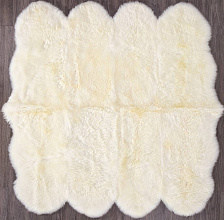 Ковер Овчина Sheepskin Sheepskin 195x190 белый