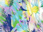 детский с цветами FUNKY TOP MAG azure 
