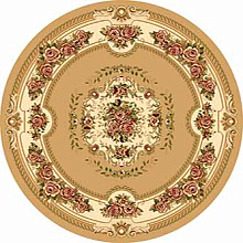 Ковер VALENCIA d007 BEIGE Круг