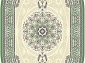 Amira 4923A D.Blue-L.Grey (зелёный) Овал