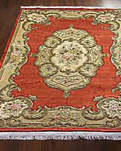 Ковер 90 LINE WOOLEN HANDK-KNOTTED SHD-6 TERRA