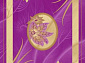 PACIFIC CARVING 0417 VIOLET / CREAM