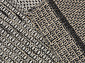 Ковровая дорожка-циновка KAIR S139 BLACK-GRAY