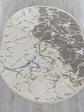 Ковер MOSSO 27231 GRY / BLUE Овал