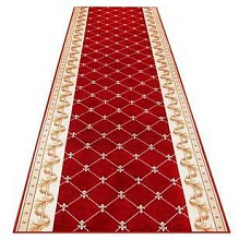 Ковровая дорожка Versailles красно-бордовая