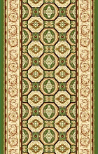 Ковровая дорожка 40760-03 зеленая