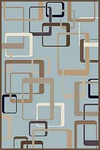 Ковер VALENCIA DELUXE D254 L.BLUE-BROWN