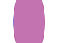 KEOPS SHAGGY 6365A DARK PINK Овал