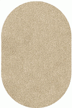 Ковер фризе JAZZY BASIC  vanilla  ОВАЛ 