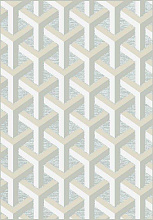 Рельефный ковер из вискозы GENOVA R 38515 6959 91