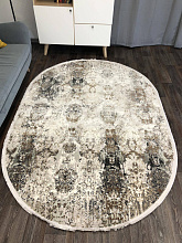 DOKU 9354B GREY / BROWN Овал