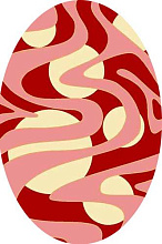 FLOWER VR12 PINK Овал