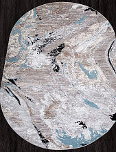 TRENDY B030A L.GREY SHRINK / LIHGT GREY Овал